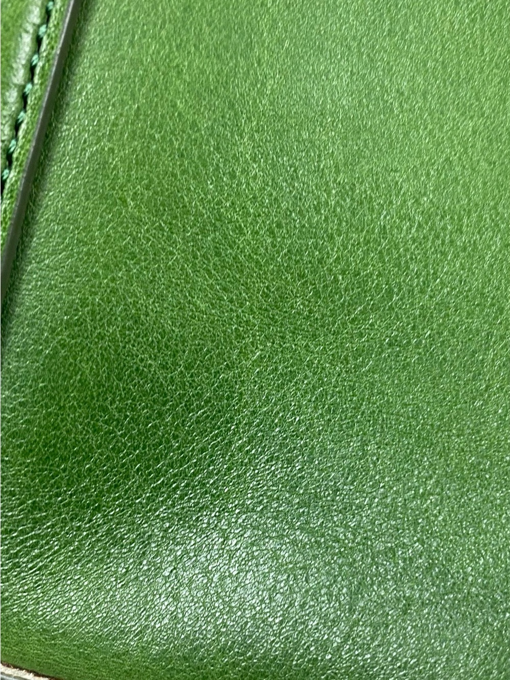 Vintage COACH Bleeker Legacy Weekender Tote Bag Green Leather Luggage 70487 - Picture 6 of 13